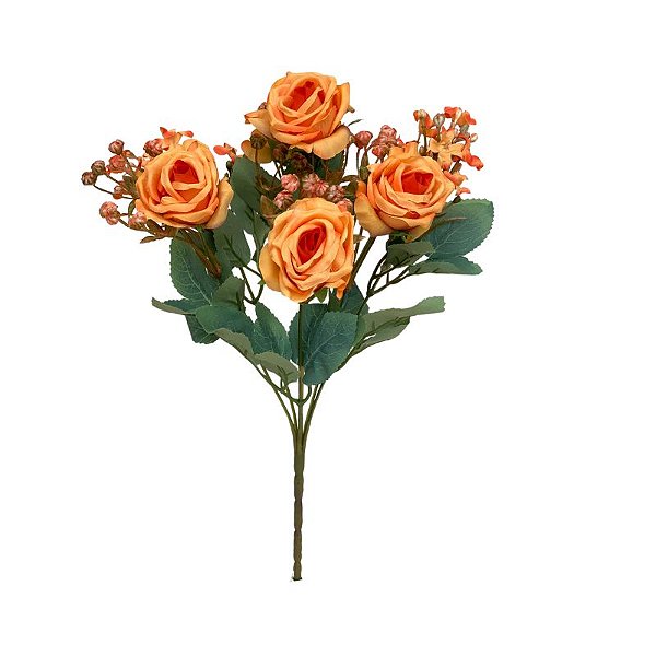 BUQUE ROSA LARANJA AQ-0050LR