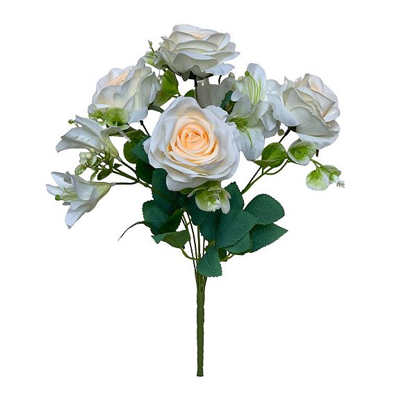 BUQUE ROSA C/LIRIO BRANCO FG-0030CH