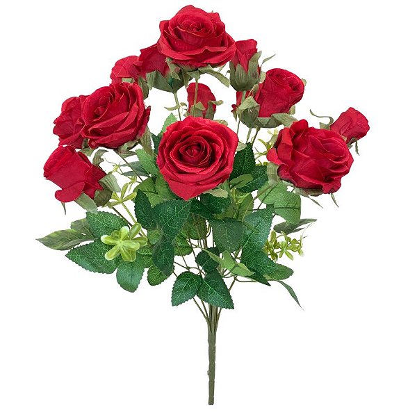 BUQUE ROSA COLOMBIANA -VERMELHO FG-0032VM