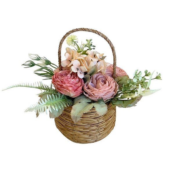 ARRANJO FLORAL DE ROSAS ROSE FF-0037RO