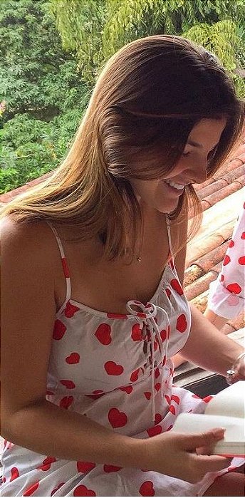 Camisola Plumets Branca Coração