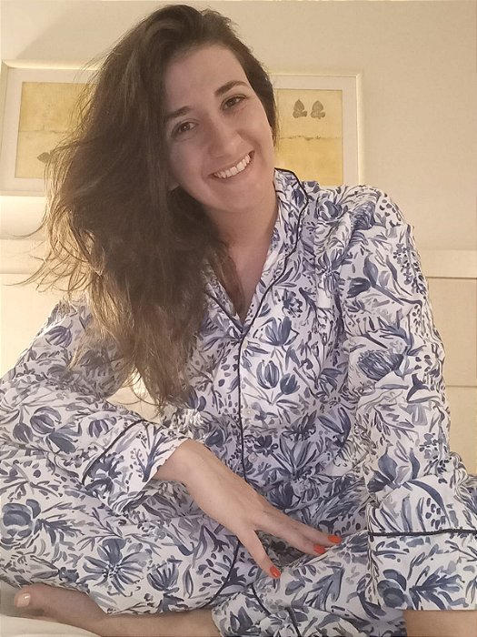 Pijama Classico Floral Colorido