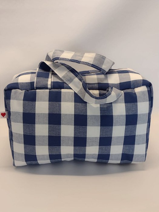 Necessaire Alça Malinha Xadrez