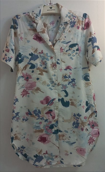 Camisa Hellen Floral Colorido