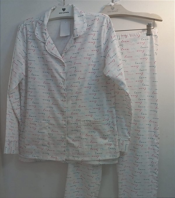 Pijama Classico Love/Love