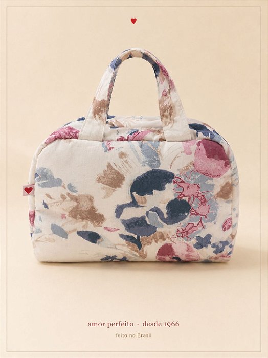 Necesserie Malinha Floral Colorido