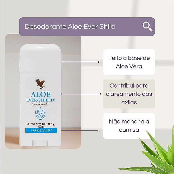 Desodorante Aloe Ever Shild