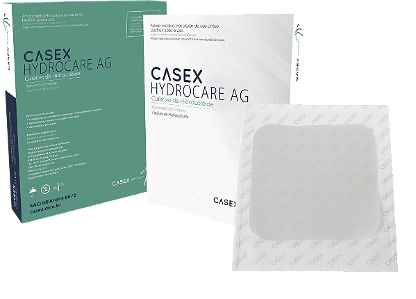 CASEX - CURATIVO DE HIDROFIBRA COM PRATA