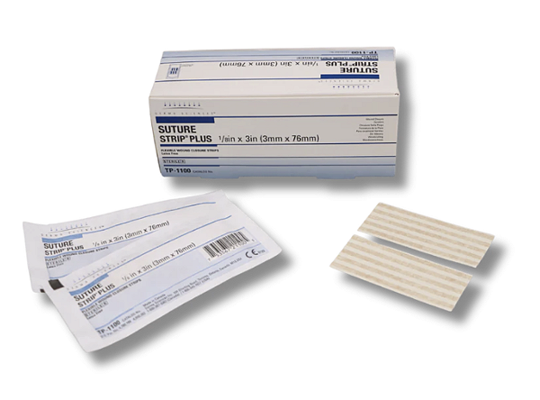 Gentell Suture Strip® Plus Flexible Wound Closure Strips - Sterile