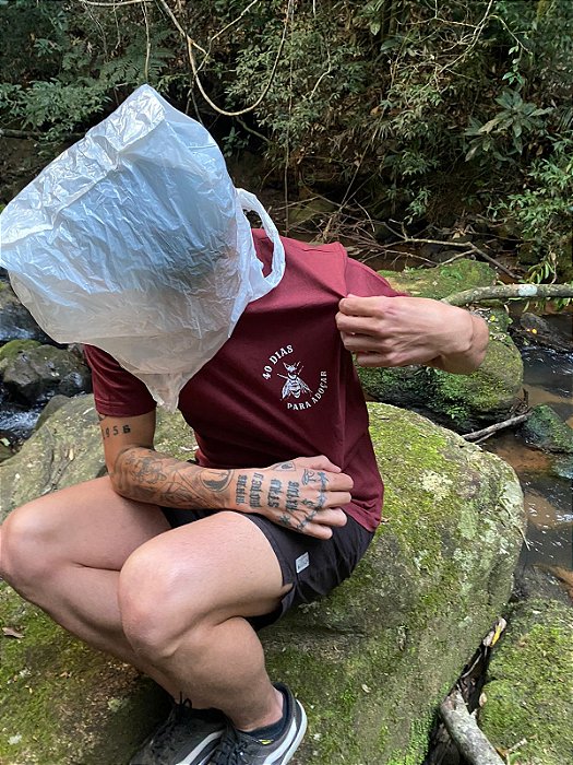 Camiseta Vinho - BIOVERDE