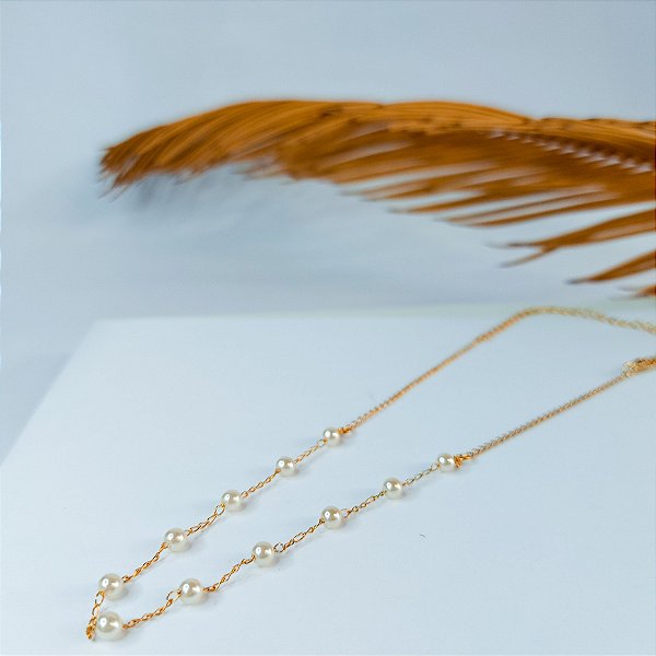 Choker Perolado