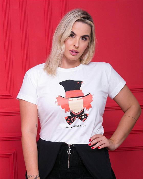 Tshirt Chapeleiro Maluco