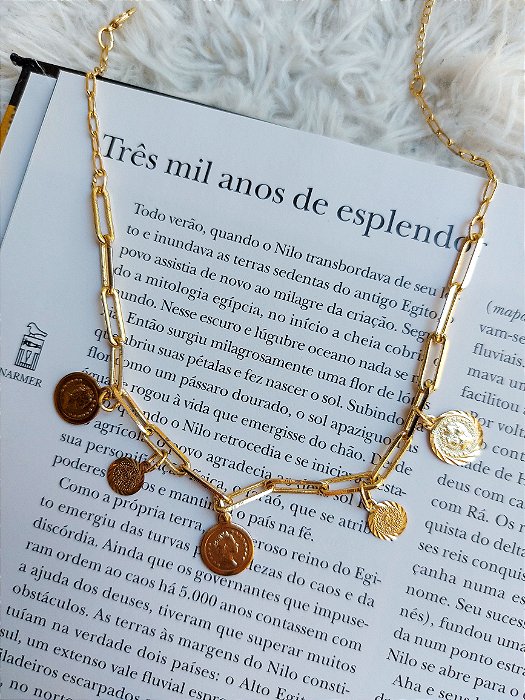 Choker Rainha Elizabeth I