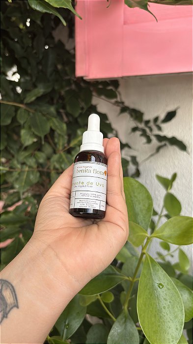 Óleo Vegetal de Semente de Uva - Yola - 30ml - 100% puro e natural