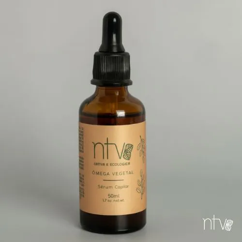 Ômega Vegetal | Sérum Capilar Nutritivo para Fortalecimento e Crescimento