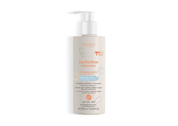 Cachinhos Naturais - Ativador (Crespos e Crespíssimos) - Arvensis - 300ml