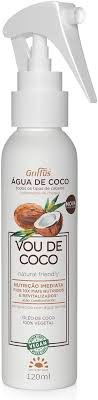 Vou de Coco - Spray Água de Coco - Griffus - 120ml