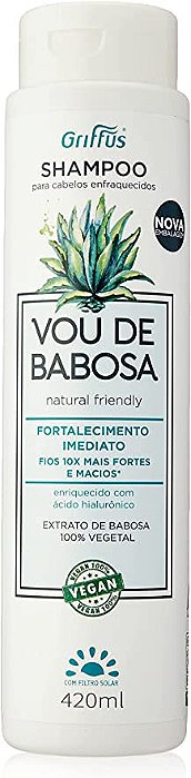 Vou de Babosa - Shampoo - Griffus - 420ml