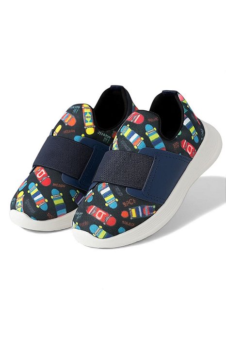 TÊNIS CALCE FACIL SKATE - COR MARINHO - LINHA KIDS