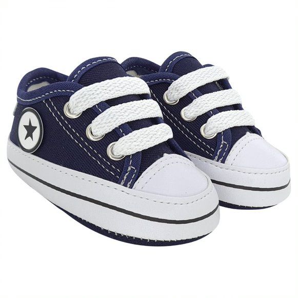 TENIS STARZINHO - COR MARINHO - EMBORRACHADO ESTRELA - MATERIAL LONA - LINHA BABY