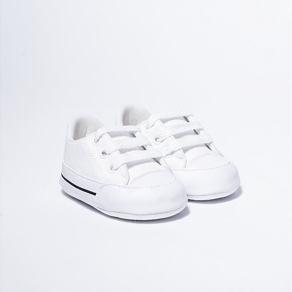 STARZINHO CANO BAIXO - COR BRANCO - MATERIAL LONA - LINHA BABY