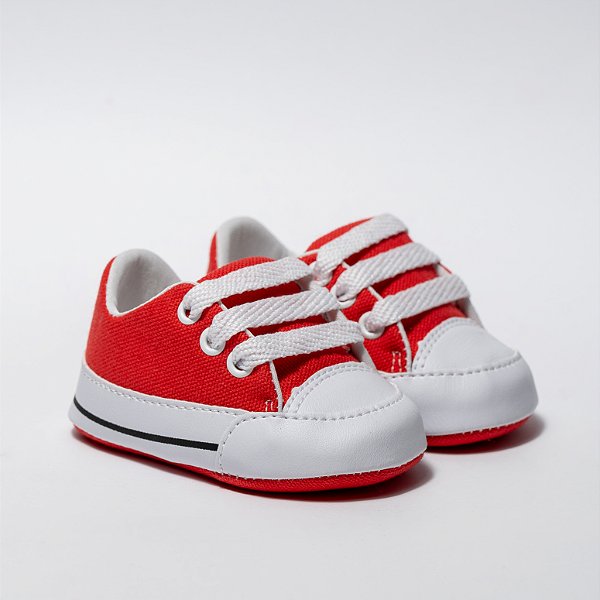STARZINHO CANO BAIXO - COR VERMELHO - MATERIAL LONA - LINHA BABY