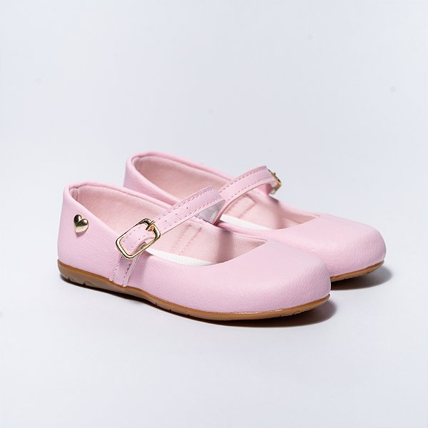 SAPATILHA FEMININA - COR ROSA - MATERIAL SINTETICO - LINHA KIDS