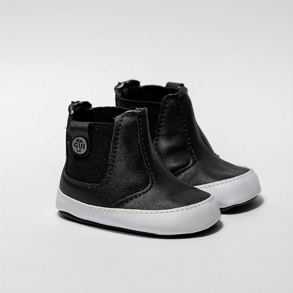 BOTA PARIS MENINO - COR PRETO - LINHA BABY