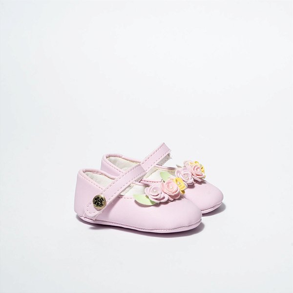 SAPATILHA FEMININA - MODELO FLORESCER - COR LILÁS - LINHA BABY