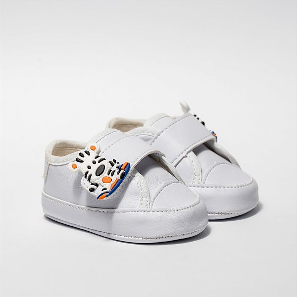 STARZINHO MASCULINO - APLICAÇÃO EMBORRACHADA - COR BRANCO - LINHA BABY
