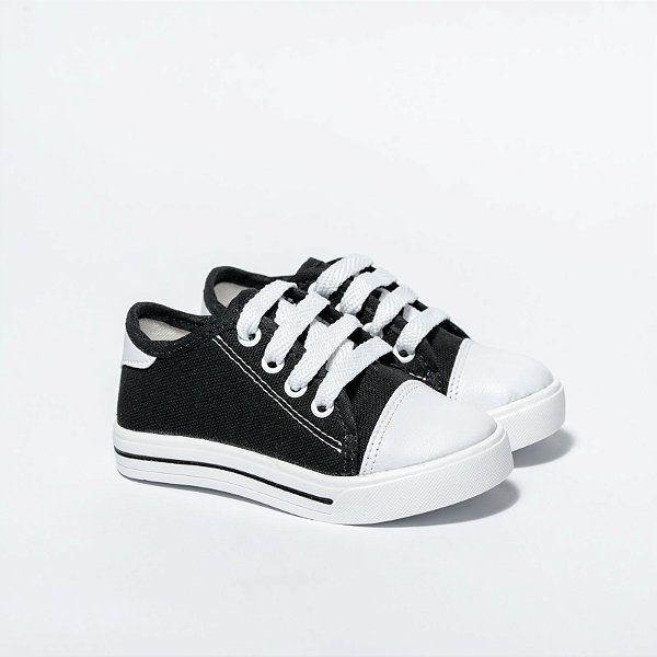 TENIS STARZINHO UNISSEX  - COR PRETO  - LINHA KIDS