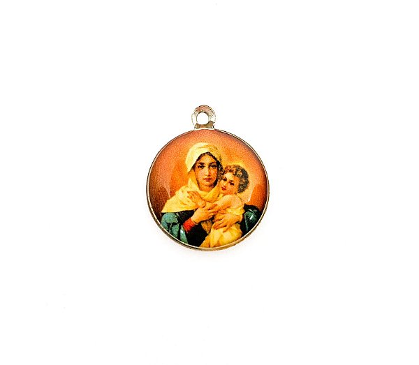 Medalha resinada Nossa Senhora de Schoenstatt (1,5 cm)