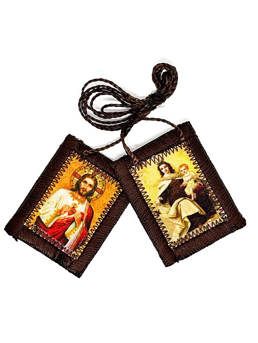 Escapulário de Tecido - Médio (3x4cm)