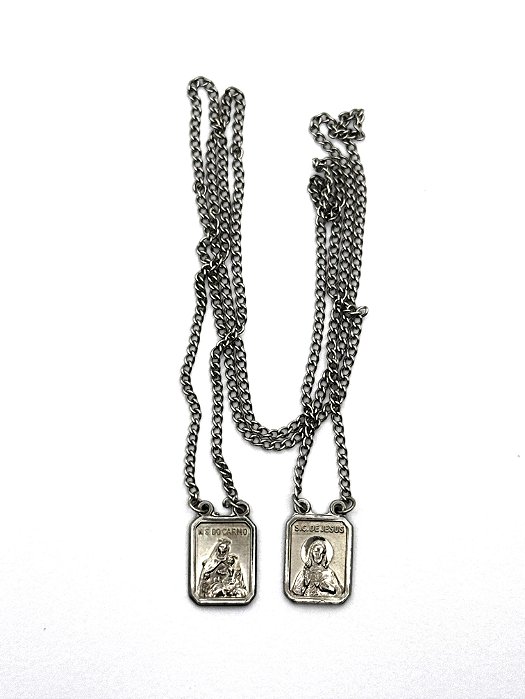 Escapulário de aço inox