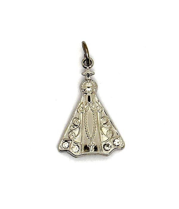 Medalha Inox Nossa Senhora Aparecida (2,5×2cm)