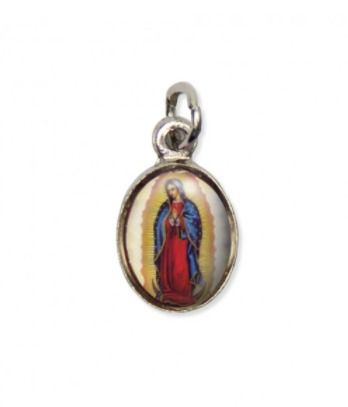 Medalha resinada Nossa Senhora de Guadalupe (1,5x0,9 cm)