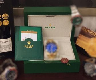 caixa rolex