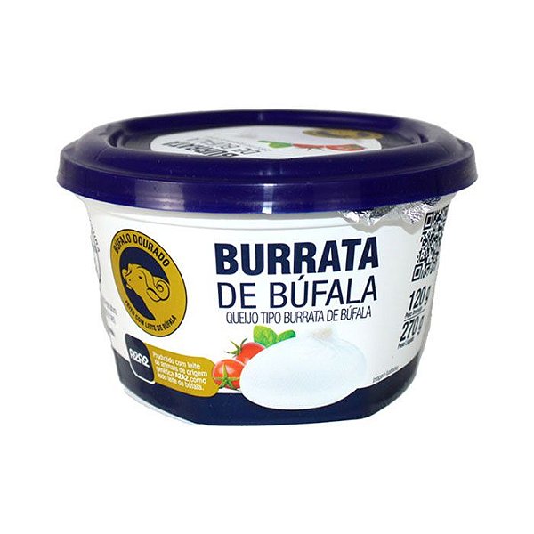 Burrata de Búfala - Búfalo Dourado 270g