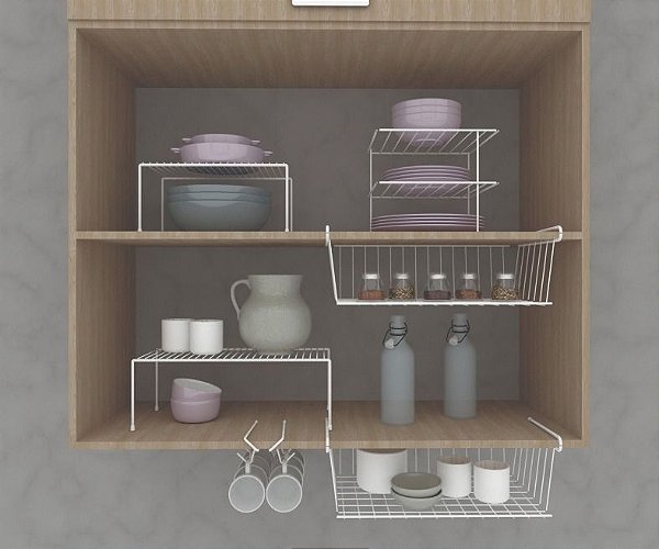 Kit 6 aramados Linha Essence (brancos) I