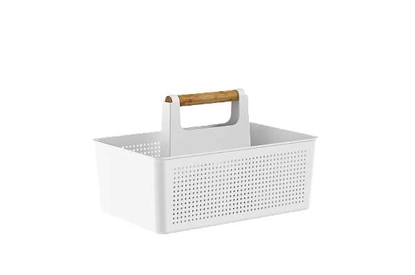 Organizador Multiuso Flow Branco 8 Litros