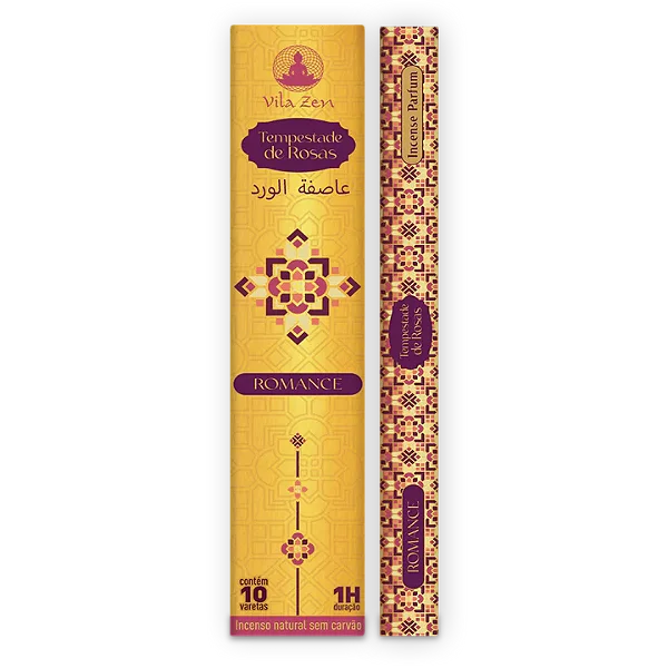 Incenso Tempestade de Rosas | Romance - Linha Árabe