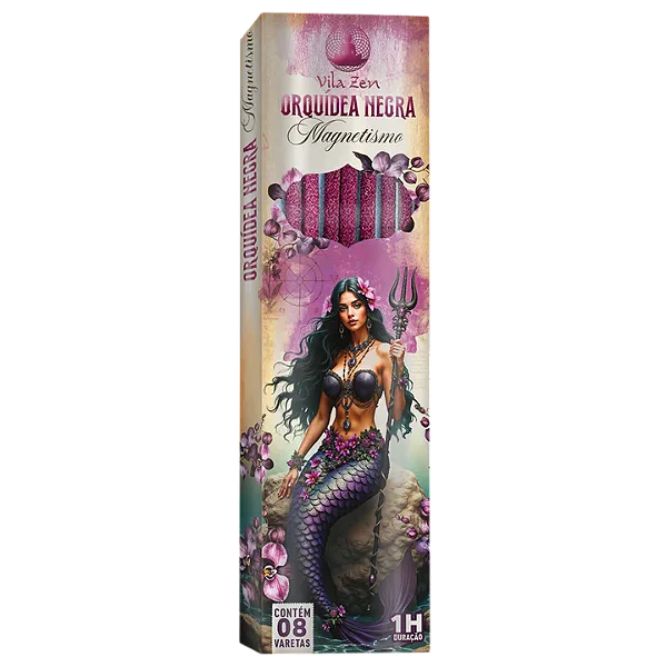 Incenso Orquídea Negra | Magnetismo - Encanto das Águas