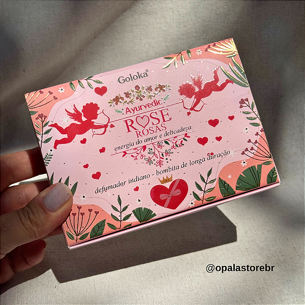 Defumador Hindu Rosas - Ayurvedic