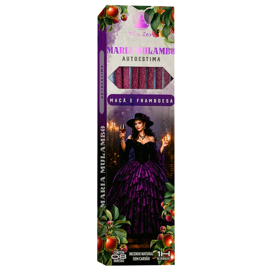 Incenso Maria Mulambo | Autoestima - Maça e Framboesa