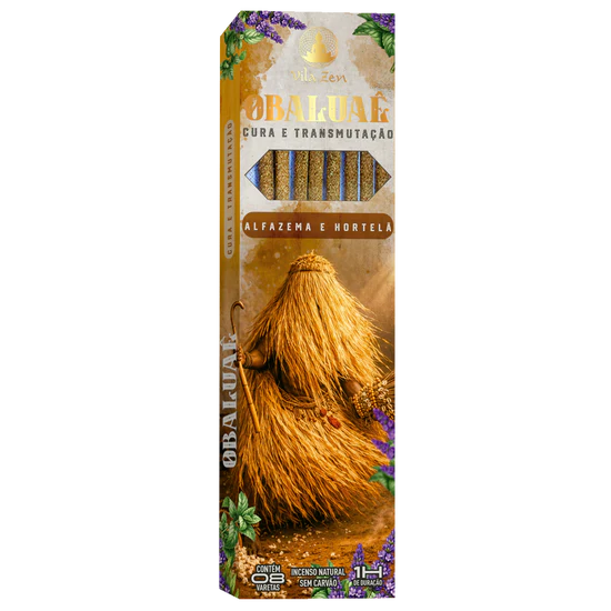 Incenso Obaluaê | Cura e Transformação - Alfazema e Hortelã