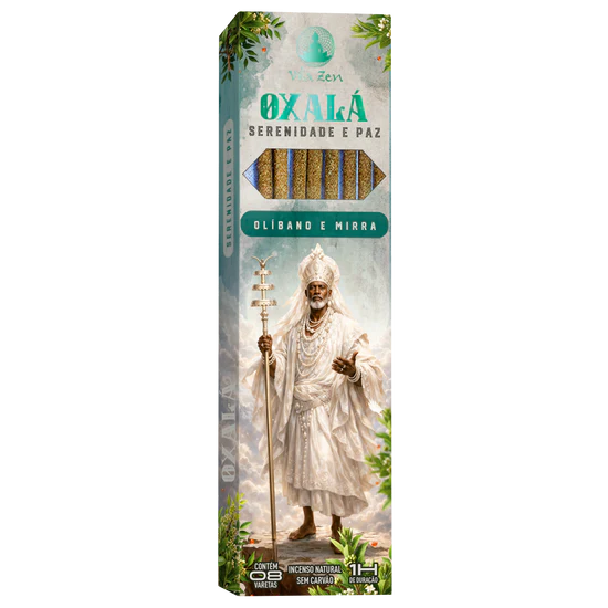 Incenso Oxalá | Serenidade e Paz - Olíbano e Mirra
