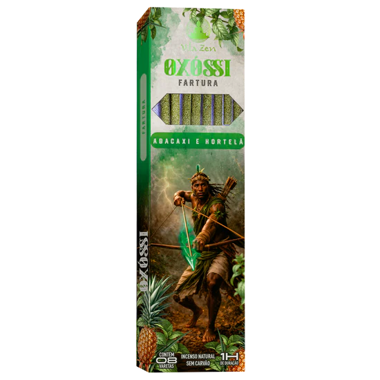 Incenso Oxóssi | Fartura - Abacaxi e Hortelã