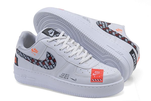 Tênis Nike Air Force Just Do It JDI #lançamento #2020- branco - Just Shoes