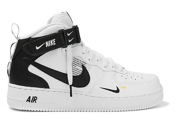 Tênis Botinha Nike Air Jordan 1 Mid Chicago #lançamento #high - Branco -  Just Shoes