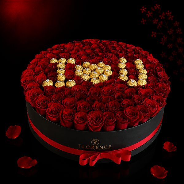 Box GG - One Billion Roses I LOVE U